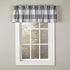SKL HOME by Saturday Knight Ltd. Grandin Valance, Gray/White, 58x13