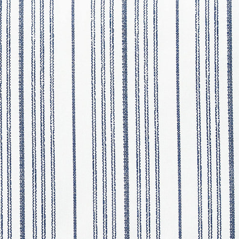 Nautica - Percale Collection - Bed Sheet Set - 100% Cotton, Crisp & Cool, Lightweight & Moisture-Wicking Bedding, Twin, Beaux Stripe