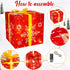 3Packs Christmas Decorations Lighted Gift Boxes - Xmas Tree Skirt Present Ornaments for Home Indoor Outdoor Party Decor with Bows (Assembly Needed,Batteries Not Included)