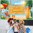 XtraLarge, Hello Summer Banner - 72x44 | Summer Birthday Banner for Hawaiian Party Decorations | Summer Beach Party Decorations | Aloha Banner for Luau Party Decorations | Flamingo Party Decorations