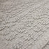 French Connection Nellore Bath Mat | Woven and Beaded Bathroom Rug | 100% Cotton | Premium Bathroom D©cor | Machine Washable | Measures 20"x34" | Light Grey