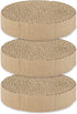 OurPets Wobble Scratch Track Cat Scratcher Cardboard Replacement Scratching Pads - 3 Pack. Round Cat Scratcher Refill