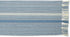 DII Farmhouse Braided Stripe Table Runner Collection, 15x72, Stonewash Blue