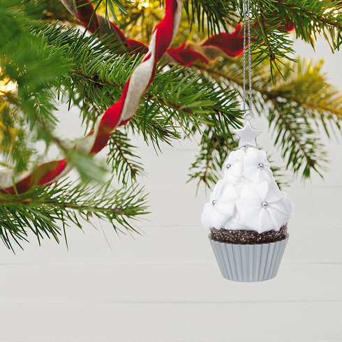 Hallmark Keepsake Christmas Ornament 2021, Christmas Cupcakes Star-Tipped Sweetness