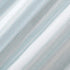 Archaeo Ticking Stripe Textured Cotton Blend Sheer Curtain, 54" x 63", Aqua/White