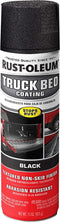 Rust-Oleum, Black 248914 Truck Bed Coating Spray, 15 oz, 15 Ounce (Pack of 1)