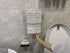 Cq acrylic Wall Mount Paper Towel Dispenser for Z-fold, C-fold, or Multi-fold Paper Towels,Acrylic Paper Towel Holder for Bathroom and Kitchen,Versatile for Wall and Countertop,claer Pack of 1