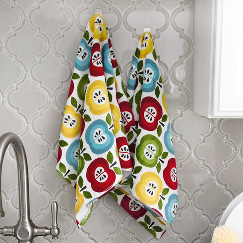T-fal Textiles Kitchen Towel, 2 Pack, Apples