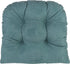 Klear Vu Twillo Large Overstuffed Non-Slip Gripper Chair Pad Cushion, 17" x 17", 2 Pack, Marine 2 Count
