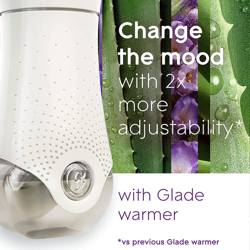 Glade PlugIns Refills Air Freshener, Scented and Essential Oils for Home and Bathroom, Tranquil Lavender & Aloe, 3.35 Fl Oz, 5 Count