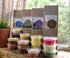 Scented Wax Melts Variety Pack - Hand Poured Natural Soy Candle Wax Melts for Warmers, 6 Resealable Cups (2.2 Ounces Each, 13.2 Ounces Total), Up to 40 Hours of Scent Throw Per Quarter Cup (Relaxing)