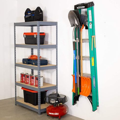 StoreYourBoard Tool Max Single Storage Rack, Wall Mount Home and Garage Hook, Steel Gear Organizer and Hanger