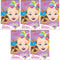 JoJo Siwa Kids Bandages, 100 ct Glitter Bandages | Wear Like Stickers, Adhesive Antibacterial Bandages for Minor Cuts, Scrapes, Burns. Easter Basket Stuffers for Kids & Toddlers