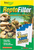 TetraFauna ReptoFilter Filter Cartridges 3 Count, Size Large, Filter Cartridge Refills
