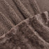 Amazon Basics Fuzzy Faux Fur Sherpa Throw Blanket, 50"x60" - Solid Brown