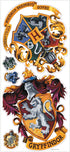 RoomMates RMK1551GM Harry Potter Crest Peel and Stick Giant Wall Decal