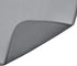 Amazon Basics Plastic Dish Drying Rack with 2 Mats (16" x 18") - Charcoal