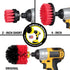 Drillbrush Scrub Brush - Drill Scrub Brush Attachment - Stone Cleaning - Deep Cleaning Brush - Ceramic Tile Cleaner Brush - Deck Scrub Brush - Drill Brush Pads - Rotary Drill Brush Cordless Scrubber