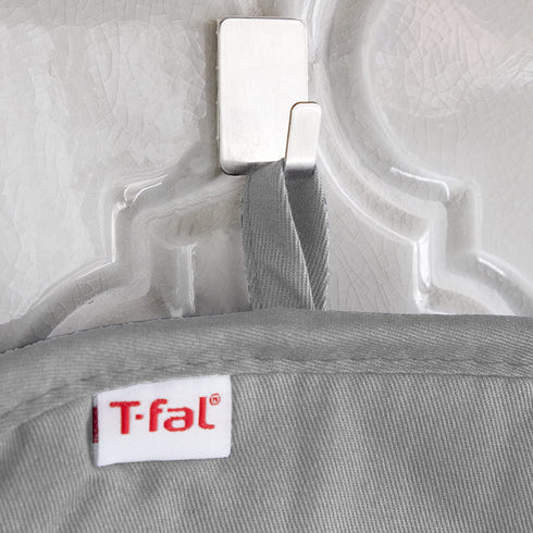 T-fal Textiles 97165 Pot Holder, 2 Pack, Gray