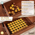 TINAMO Kcup Coffee Pods Holder Steel | Kpod Coffee Pods Holder Compatible with 35 K-cup | Kpod Coffee Pod Organizer | Black Steel Kcup Holder 35 | Countertop or in Drawer Storage (5x7)