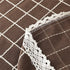Bettery Heavy Weight Cotton Linen Tablecloth Lace Plaid Round Table Cloth for Kitchen Dining Room Tabletop Decoration, 48" - Round, Coffee