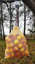 ShoplineON Reusable Vegetable Storage Bags 30 lbs Heavy Duty Grocery Mesh Sacks Holds up to 30 lbs - Breathable Produce Citrus Potato Onion Storage - Washable Net Bags 18? x 26? Pack of 5