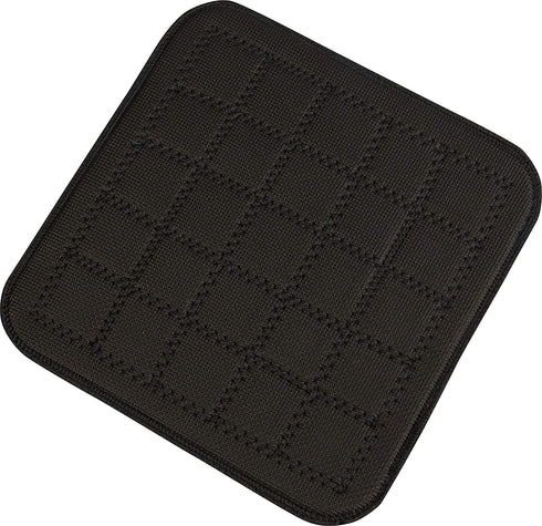 San Jamar UHP1010BK Ultigrip Square Commercial Hot Pad Pan Holder, 10" X 10", Black