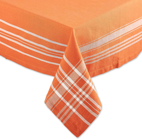 DII Harvest Market Tabletop Collection, Burnt Orange, Tablecloth, 60x102