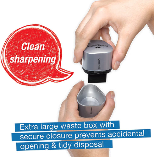 Faber-Castell Grip Trio Sharpener Arts and Crafts, Multi