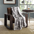 Eddie Bauer Ultra-Plush Collection Throw Blanket-Reversible Sherpa Fleece Cover, Soft & Cozy, Perfect for Bed or Couch, Elk Stance Grey