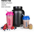BlenderBottle Classic Shaker Bottle Perfect for Protein Shakes and Pre Workout, 28-Ounce (2 Pack), Colors May Vary