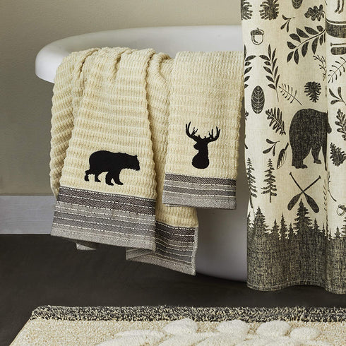 SKL Home Aspen Lodge Bath Towel, Wheat