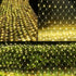 Christmas LED Net Lights, 380 LED 11.8ft x 5.2ft 8 Modes Mesh Fairy String Lights, Xmas Decorative Lights for Christmas Trees, Bushes, Weddings, Garden, Indoor Outdoor Decorations (Warm White)