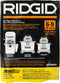 Ridgid VF3503 High Efficiency, Dry Pickup Dust Bags for 6 - 9 Gallons Ridgid Wet / Dry Vacuums at (2 Pack)