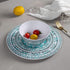 Melamine Dinnerware Set - 12pcs Dinnerware Dishes Set for Everyday Use, Dishwasher safe, Service for 4, Green