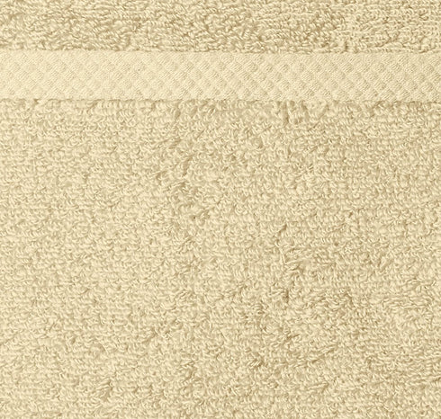 Amazon Basics Quick-Dry Hand Towels - 100% Cotton, 8-Pack, Linen