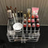 Ikee Design Clear Makeup Organizer Clear Cosmetic Storage Organizer, Makeup Organizer for Cosmetics, Jewelry, Hair Accessories, Cosmetic Display Case for Vanity, Bathroom Counter or Dresser
