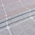 Monibana Plaid Farmhouse Gray Round Tablecloth 48 Inch Cotton Linen Heavy Weight Checkered Table Covers Cloths for Dining Room Kitchen Tabletop Decoration