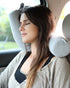 Twist Memory Foam Travel Pillow for Neck, Chin, Lumbar and Leg Support - for Traveling on Airplane, Bus, Train or at Home - Best for Side, Stomach and Back Sleepers - Adjustable, Bendable Roll Pillow