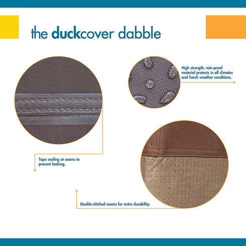 Duck Covers Ultimate Waterproof 32 Inch Square Fire Pit Cover