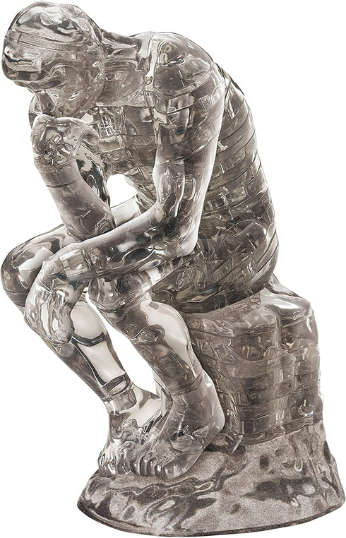 Beverly Crystal Clear 3D Puzzle - The Thinker (43Piece) Crystal Puzzle