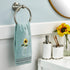 SKL HOME Sunflower in Jar Hand Towel Set, 16x25, Aqua