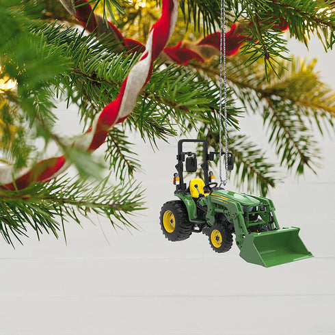 Hallmark Keepsake Christmas Ornament 2021, John Deere 3038E Compact Utility Tractor, Metal