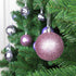 QinYing 4cm Light Purple 41pcs Shatterproof Christmas Tree Hanging Balls Christmas Balls Ornaments for Holiday Party Baubles Decoration Set with Hang Rope