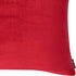 Nautica Home | Plush Euro Collection | Ultra Soft & Cozy Microsuede Decorative European Sham, Zipper Closure, Easy Care Machine Washable, 26" x 26", Red