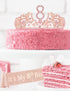 8th Birthday,8th Birthday Decorations for Girls,8 Birthday Crown,8th Birthday Sash,8 Tiara,8th Birthday Crown for Girls,8 Year Old Tiara,8th Birthday Tiara for Girls,Birthday Girl for 8 Year Old