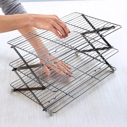 Wilton 3-Tier Collapsible Cooking and Baking Cooling Rack