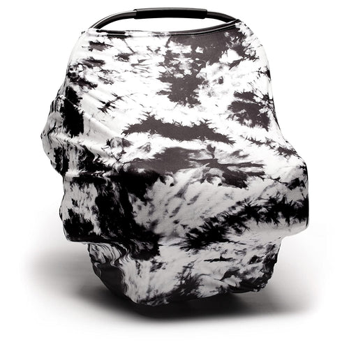 Moody Park Baby - Baby Car Seat Cover and Nursing Cover (Tie Dye Print), Car Seat Covers for Babies, Car Seat Cover for Babies