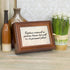 Cottage Garden Cat Sleeping in Library Woodgrain Rope Trim Music Box Plays That's What Friends are for