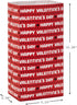 Hallmark Valentines Party Favor and Wrapped Treat Bags (15 Ct, Red, Happy Valentine's Day) for Classroom Parties, Sack Lunches and More, Small
